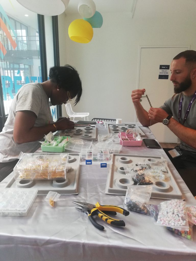 atelier créatif bijoux par Amma Détente